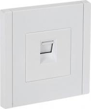 Розетка ИЭК FORTE&PIANO Розетка компьютерная RJ45 кат.5E FP232 белый, цена за 1 шт