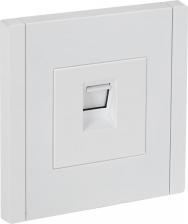 Розетка ИЭК FORTE&PIANO Розетка компьютерная RJ45 кат.6 FP231 белый, цена за 1 шт