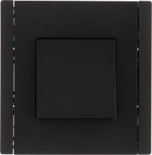 Розетка ИЭК FORTE&PIANO Вывод кабеля FP142 черный, цена за 1 шт