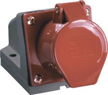 Розетка ИЭК Розетка ОП 32А 380В 3P+PE+N ССИ-125 IP44 PSR12-032-5