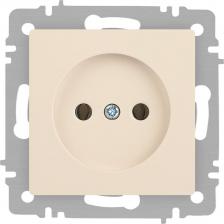 Розетка Intro 6-201-02 Розетка Accent 6-201-02 2P 16А-250В IP20 СУ AL/CU слоновая кость, цена за 1 шт