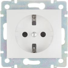 Розетка Legrand DIY Valena Бел Розетка 1-ая с/з с защитными шторками*694269