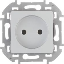Розетка Legrand INSPIRIA Алюминий Розетка 2К - 16 А - 250 В