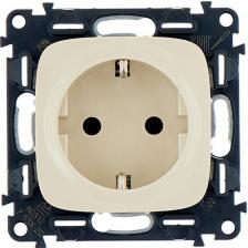 Розетка Legrand Механизм розетки 1-м СП Valena Allure 16А IP20 250В 2К+З с лиц. панелью защ. шторки безвинт. Зажимы, 753820