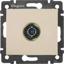 Розетка Legrand Механизм телевизионной розетки Valena 695617 оконечная TV-FM, слоновая кость