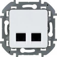 Розетка Legrand Роз2ХRJ45 5e UTP БЕЛ INSPIRIA 673835