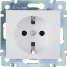 Розетка Legrand Розетка 1-м Valena 16А с/з с/штор бел. DIY-упак 694269