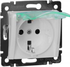 Розетка Legrand Розетка 774220 Valena, 16 А, с защитной шторкой, с заземлением