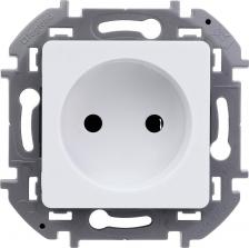 Розетка Legrand Розетка без заземления белый, Inspiria 673710