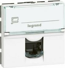 Розетка Legrand Розетка компьютерная 1-м СП Mosaic 2мод. RJ45 UTP 6 Leg 076564