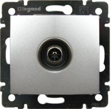 Розетка Legrand Розетка TV оконечная 10 дБ цвета алюминий, Valena 770130