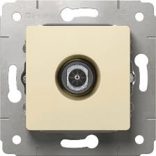 Розетка Legrand Розетка TV проходная 14 дБ слоновая кость, Cariva 773780
