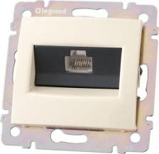 Розетка Legrand Valena Крем Розетка комп(RJ45) 1-ая 5кат.крепление винт.с лапками