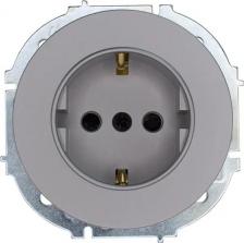 Розетка Lezard Розетка встраиваемая Osen цвет серый