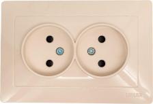 Розетка Luxar Двойная розетка Novo