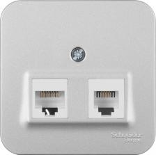 Розетка Schneider Розетка для интернета / телефона BLNIA045113 Blanca