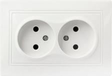 Розетка SmartBuy Двухместная розетка Венера 4690626042520