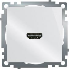 Розетка Stekker Розетка HDMI 2.1, Type A, серия Катрин, GLS00-7118-01, белый, цена за 1 шт