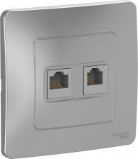 Розетка Systeme Electric Двойная розетка Blanca BLNIS045113