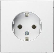 Розетка Systeme Electric Розетка ArtGallery 16А с заземл. механизм алюм. SE GAL000343