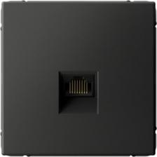 Розетка Systeme Electric Розетка компьютерная ArtGallery встраиваемая базальт RJ45
