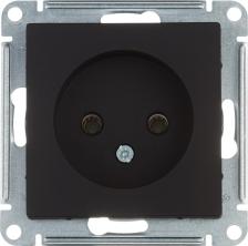 Розетка Systeme Electric Розетка SE AtlasDesign Карбон б/з, 16А, механизм