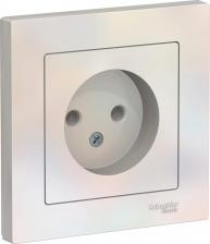 Розетка Systeme Electric Розетка SE AtlasDesign Жемчуг б/з, 16А, в сборе