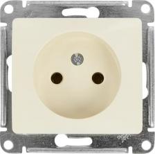 Розетка Systeme Electric Розетка SE Glossa Бежевая б/з