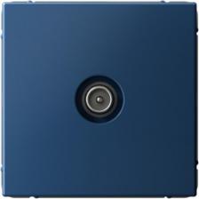 Розетка Systeme Electric Розетка телевизионная оконечная TV ArtGallery 1дБ механизм аквамарин SE GAL001191