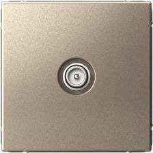 Розетка Systeme Electric Розетка телевизионная оконечная TV ArtGallery 1дБ механизм шампань SE GAL000591