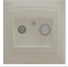 Розетка TDM Electric Розетка Лама 4690259223068