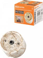 Розетка TDM Electric Розетка TV проходная мраморная Болонь, цена за 1 шт