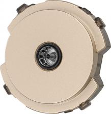 Розетка TDM Electric TV розетка проходная шампань, Байкал, цена за 1 шт