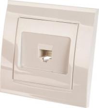 Розетка Универсал Розетка компьютерная 1-м СП Бриллиант бел. 7947601 ( 1шт. )