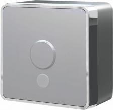 Розетка Werkel Накладной вывод кабеля W5050206 Gallant серебряный, металл, поликарбонат IP20