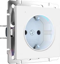 Розетка Werkel Встраиваемая розетка W1171461 белый матовый с подсветкой и с датчиком освещенности