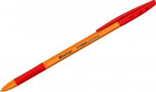 Ручка Berlingo Ручка шариковая "Tribase grip orange", красная, 0,7 мм, грип