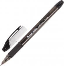 Ручка Brauberg Ручка гелевая с грипом "Samurai", ЧЕРНАЯ, корпус тонированный, узел 0,5 мм, линия письма 0,35 мм, 141178