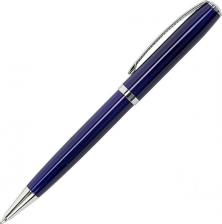 Ручка Brauberg Ручка шариковая бизнес-класса "Cayman Blue", синий корпус, серебристые детали, 1 мм, синяя