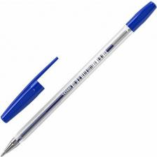 Ручка Brauberg Ручка шариковая "M-500 CLASSIC", СИНЯЯ, корпус прозрачный, узел 0,7 мм, линия письма 0,35 мм, 143444