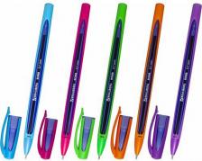 Ручка Brauberg Ручка шариковая масляная "BOMB GT Color", СИНЯЯ, прорезиненный корпус, узел 0,7 мм, линия письма 0,35 мм, 143346