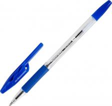 Ручка Brauberg Ручки шариковые синие набор 20 штук тонкие для школы с грипом, линия письма 0,5 мм, Ultra GT, 144059