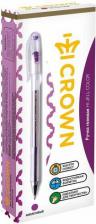 Ручка Crown Ручка гелевая Hi-Jell Color HJR-500HB, розовая, 0,7 мм, 1 шт