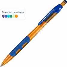 Ручка Erich Krause Ручка шариковая автоматическая с грипом "XR-30 Spring", СИНЯЯ, линия письма 0,35 мм, 43622