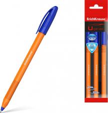 Ручка Erich Krause Ручка шариковая "U-108 Orange Stick 1,0", Ultra Glide Technology, цвет чернил синий