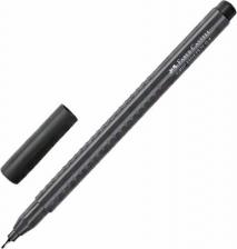 Ручка Faber-Castell Ручка капиллярная "Grip Finepen", ЧЕРНАЯ, трехгранная, корпус черный, 0,4 мм, 151699