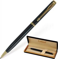 Ручка Galant Ручка подарочная шариковая arrow gold blue, корпус темно-синий, золотистые детали, пишущий узел 0,7 мм, синяя, 140653