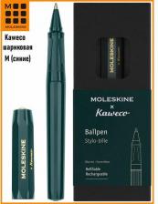 Ручка Moleskine Ручка шариков. Kaweco корп.т.зеленый d=1мм чернила син. подар.кор