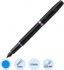 Ручка Parker перьевая ручка Ручка перьевая IM Professionals Amethyst Purple цвет чернил синий цвет корпуса черный