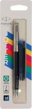 Ручка Parker Ручка перьев. Jotter Original F60 Black M ст.нерж. блистер кругл